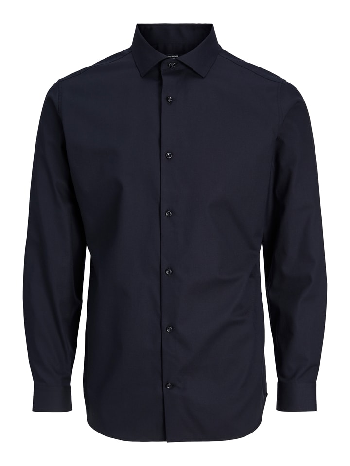 Blouse - slim fit - donkerblauw