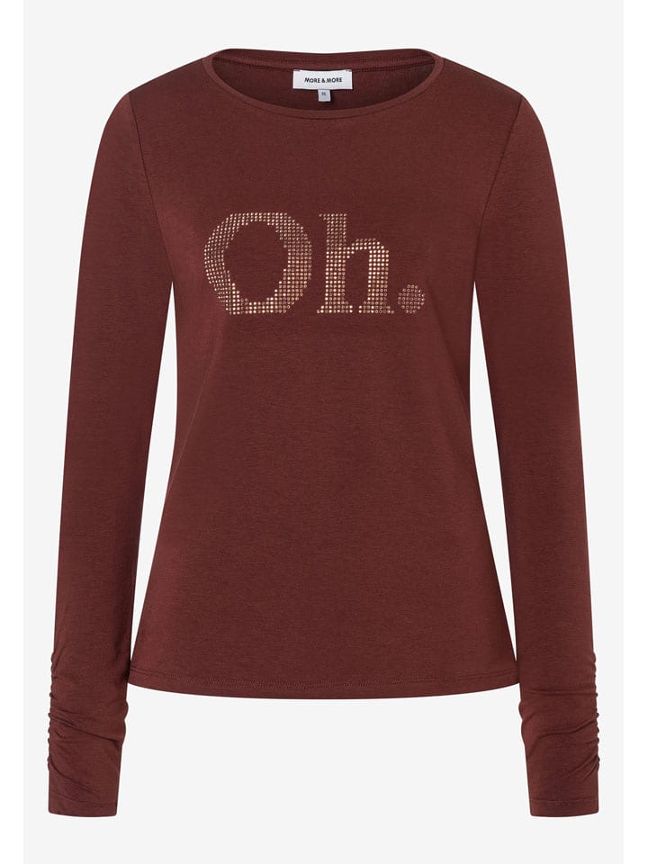 Longsleeve in Bordeaux
