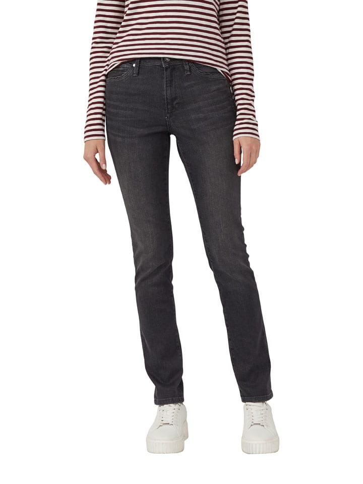 Dżinsy - Slim fit - w kolorze antracytowym