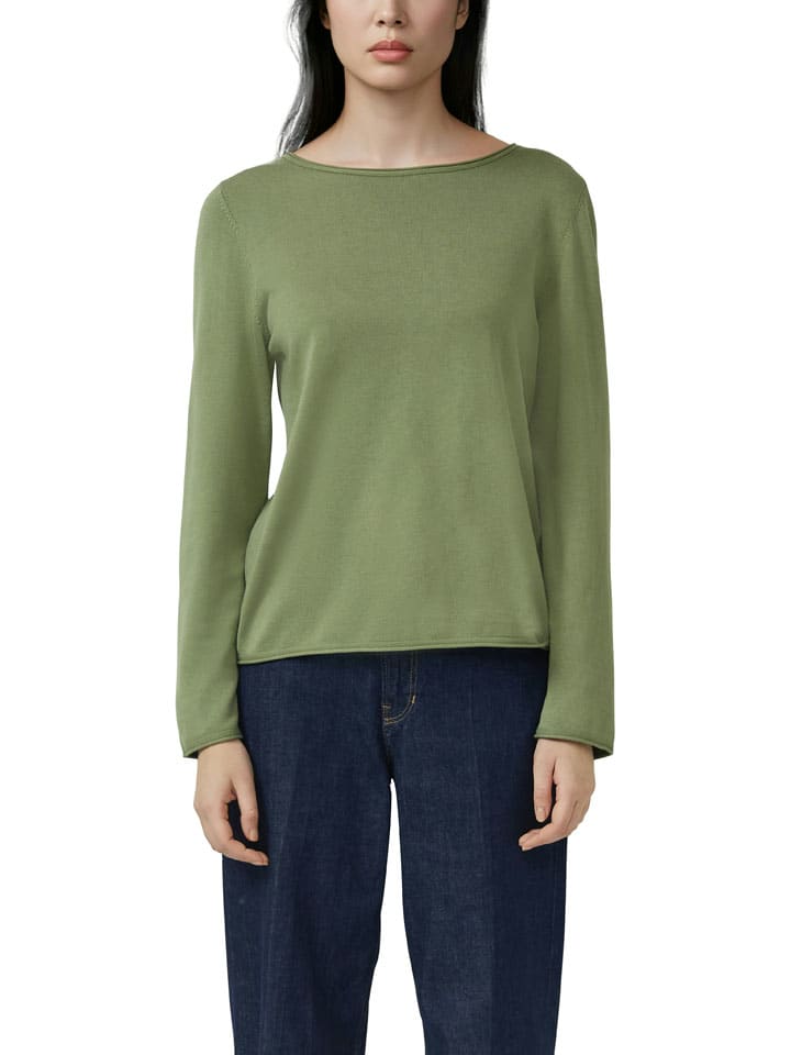 Sweter w kolorze khaki