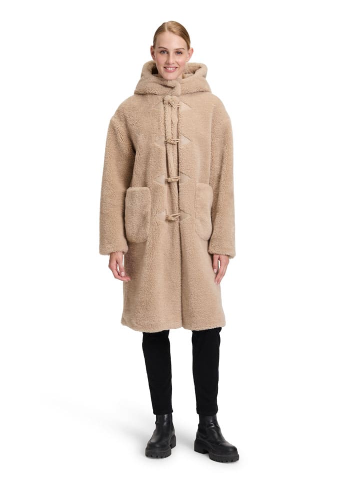 Übergangsmantel in Beige