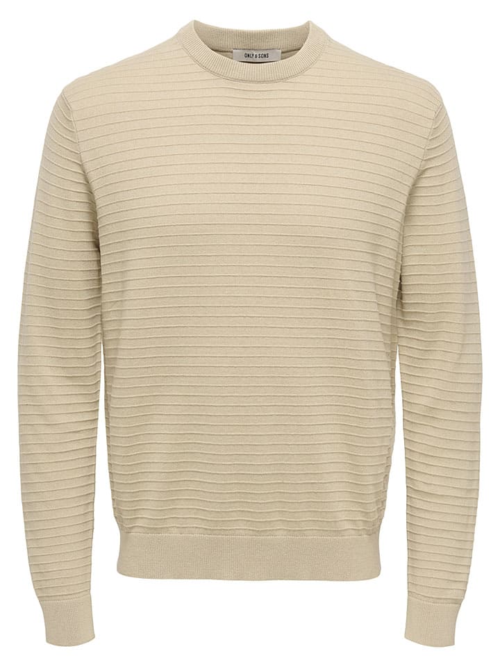 Trui "Storm" beige