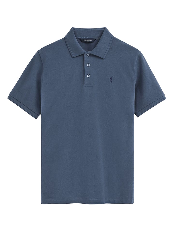 Koszulka polo w kolorze niebieskim