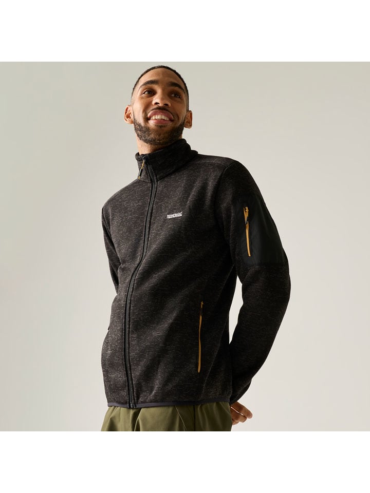Fleecejacke "Newhill" in Anthrazit