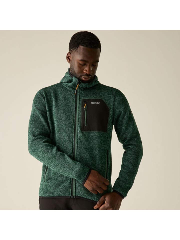 Fleecejacke "Newhill" in Grün