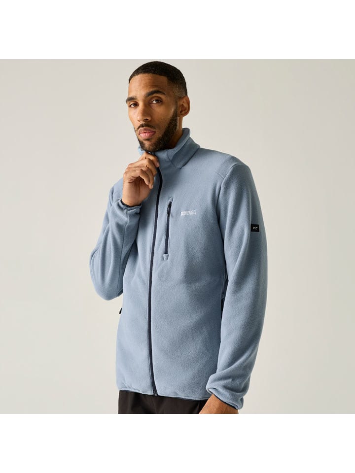 Fleecejacke "Brinnden" in Hellblau