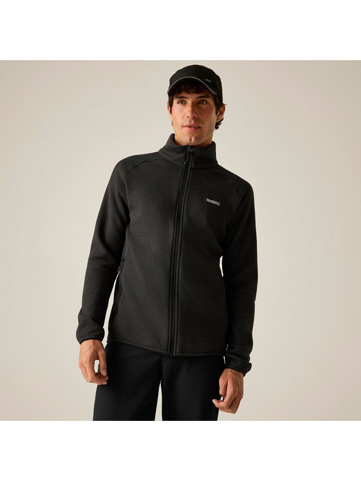 Fleecejacke "Rike" in Anthrazit