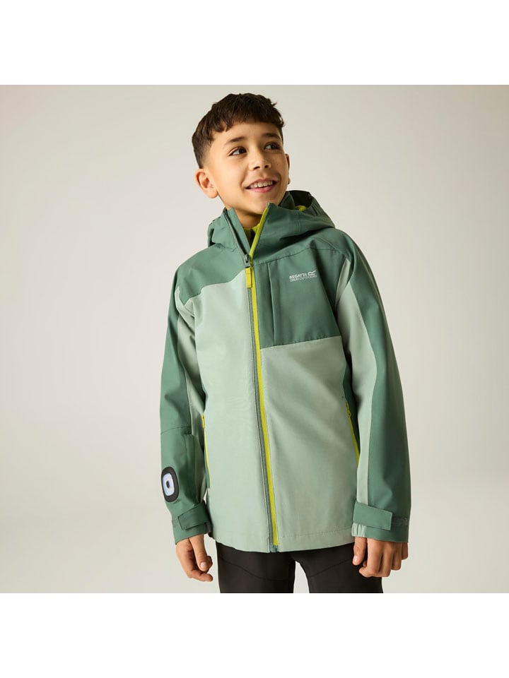 3-in-1 functionele jas "Trektain" groen