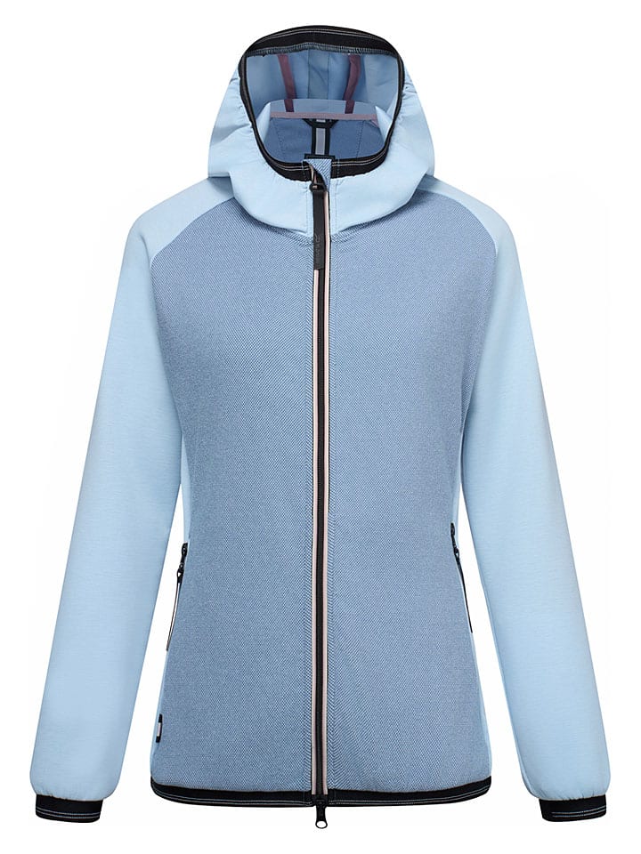 Fleece vest "Iselle" lichtblauw