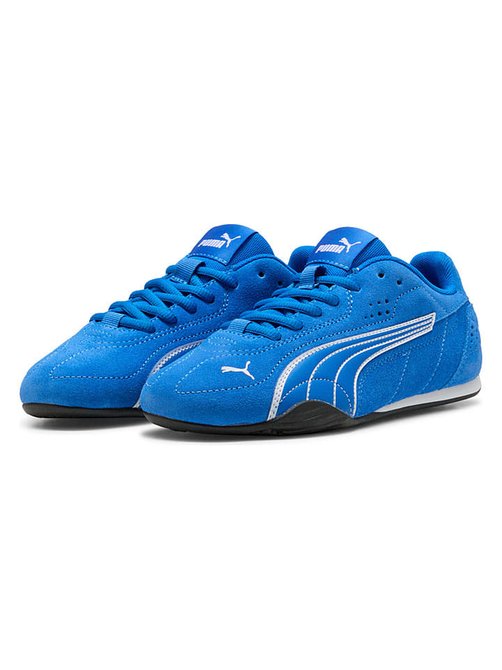 Skórzane sneakersy "Puma Catch SD Jr" w kolorze niebieskim