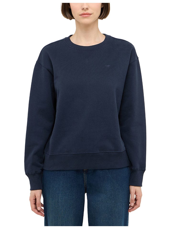 Sweatshirt in Dunkelblau