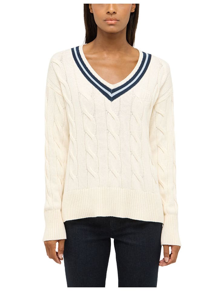 Pullover in Creme