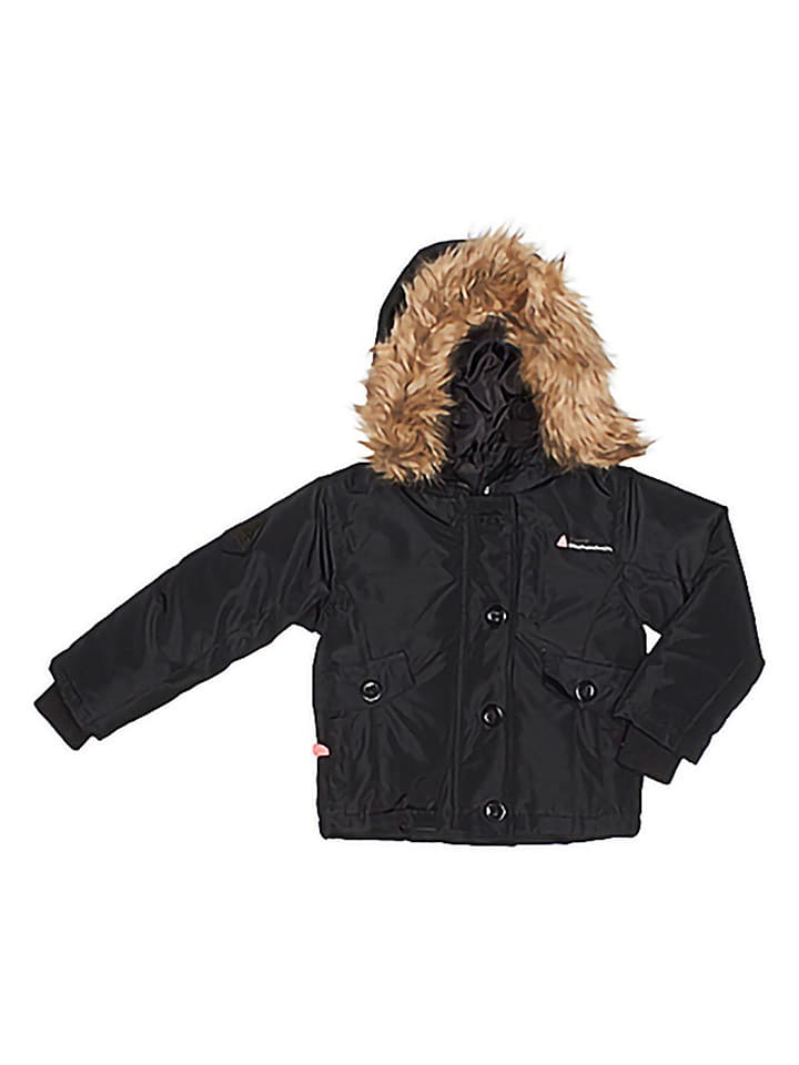 Parka in Schwarz