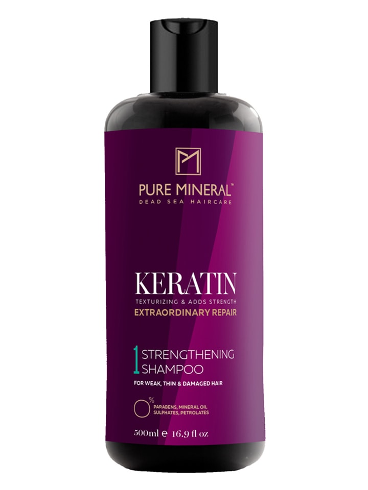 Szampon "Keratin - For Dry and Damaged Hair" - 500 ml
