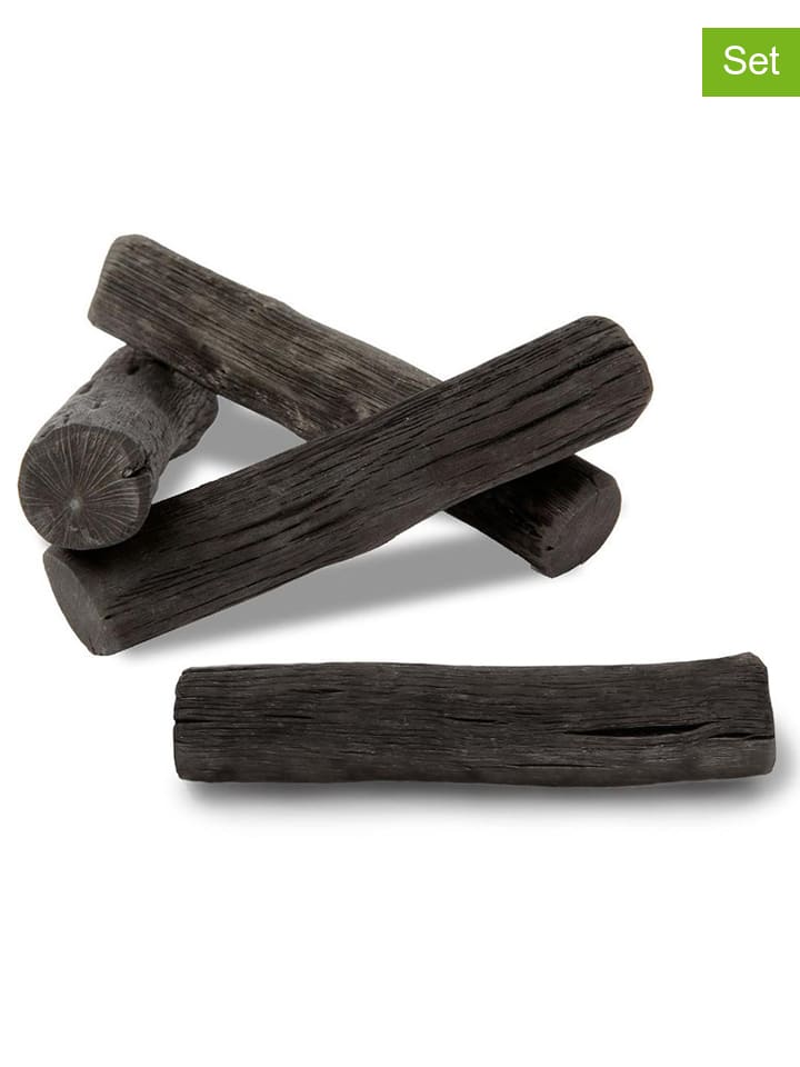 Filtry (4 szt.) w kolorze czarnym z węglem aktywnym - dł. 12 cm