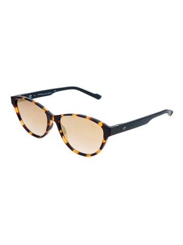 adidas Damen-Sonnenbrille in Schwarz/ Gelb