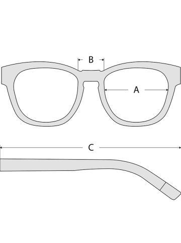 adidas Damen-Sonnenbrille in Pink/ Schwarz