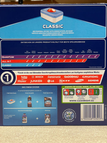 finish Tabletki myjące "Classic Powerball Action" - 36 szt.