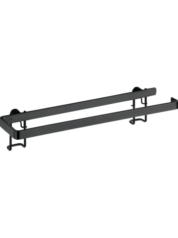 Wenko Küchenrollenhalter "Gala" in Schwarz - (B)30,5 x (H)7 x (T)1,5 cm