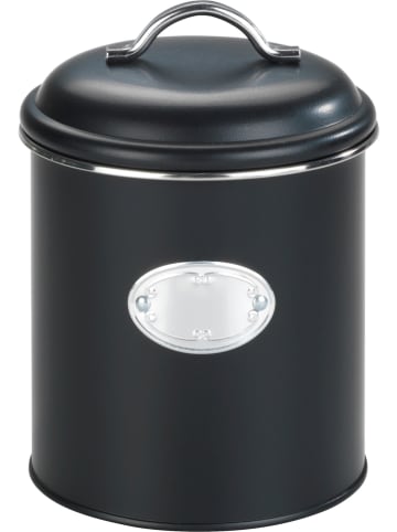 Wenko Voorraadpot "Nero" zwart - (H)1,6 cm