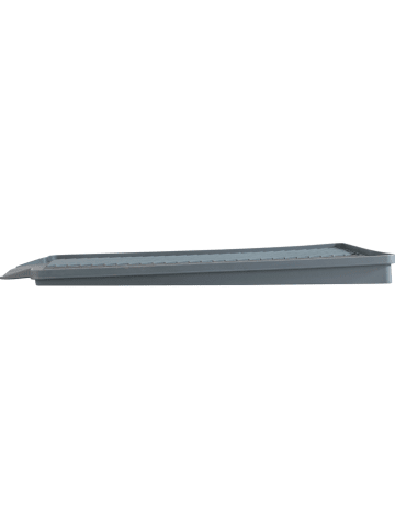 Wenko Afdruipmat "Linea" grijs - (B)40 x (H)3 x (D)30 cm