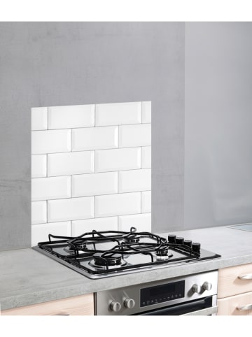Wenko Spatscherm "Metro" wit - (L)60 x (B)70 cm