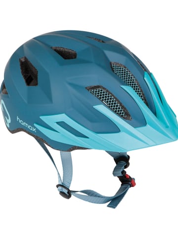 Hamax Kask rowerowy "Flow" w kolorze niebiesko-turkusowym