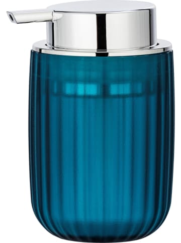 Wenko Seifenspender "Agropoli" in Petrol/ Silber - 250 ml