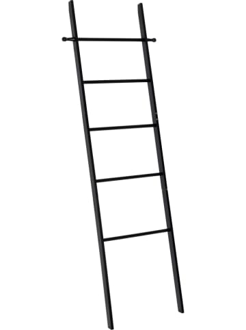 Wenko Handdoekenrek "Loft" zwart - (B)57 x (H)170 x (D)4 cm