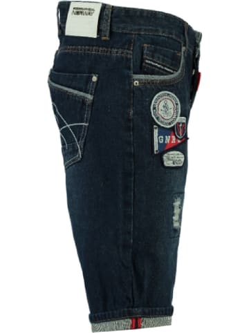 Geographical Norway Jeans-Bermudas "Pragmatique" in Dunkelblau