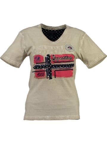 Geographical Norway Shirt "Jinny" in Beige