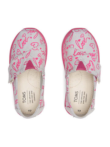 TOMS Instappers grijs/meerkleurig