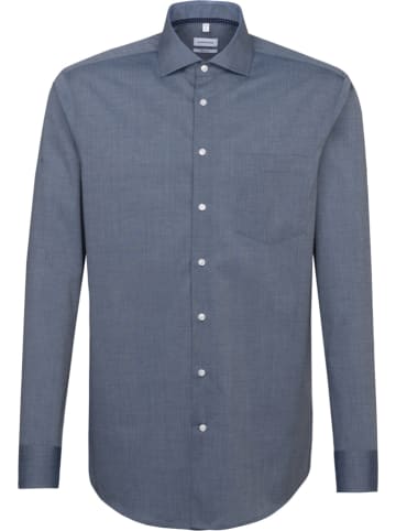 Seidensticker Blouse - regular fit - donkerblauw