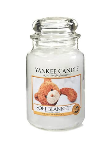 Yankee Candle Duża świeca zapachowa - Soft Blanket - 623 g