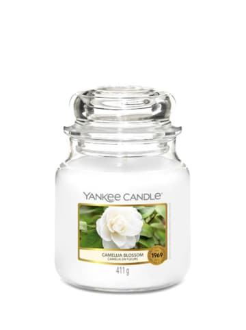 Yankee Candle Średnia świeca zapachowa - Camellia  - 411 g