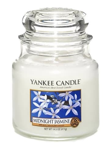 Yankee Candle Średnia świeca zapachowa - Midnight Jasmine - 411 g