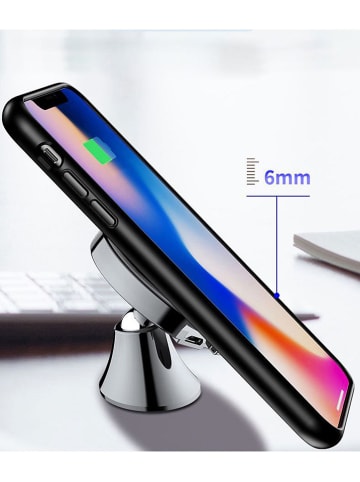 SmartCase Indukcyjny uchwyt samochodowy w kolorze czarnym na smartfon