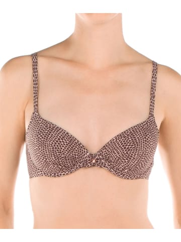 Calida Biustonosz bikini w kolorze brązowo-jasnoróżowym