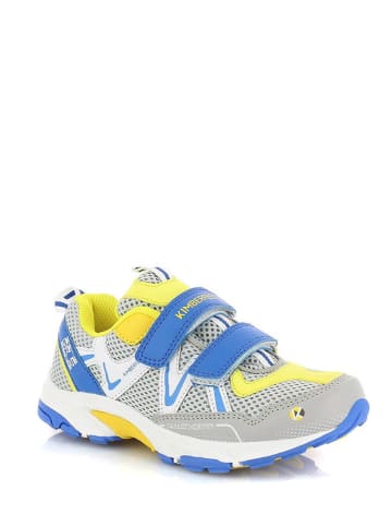 Kimberfeel Buty "Ilan" w kolorze niebiesko-żółto-jasnoszarym do biegania