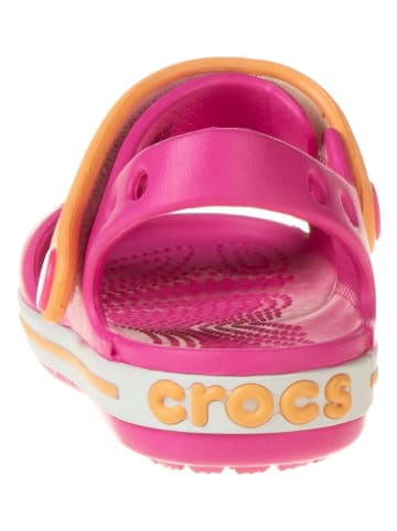 Crocs Sandalen in Pink/ Orange