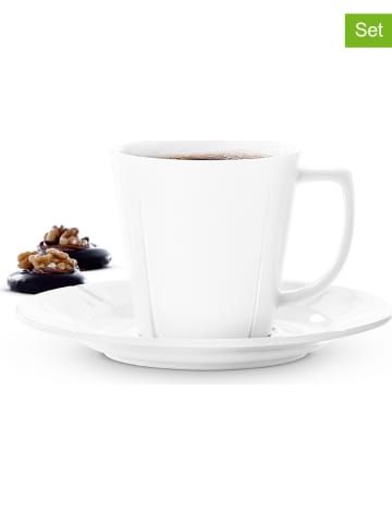 Rosendahl 2er-Set: Kaffeetassen "Grand Cru" in Weiß - 260 ml