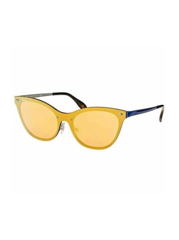 Ray Ban Damen-Sonnenbrille in Gelb-Blau/ Gelb