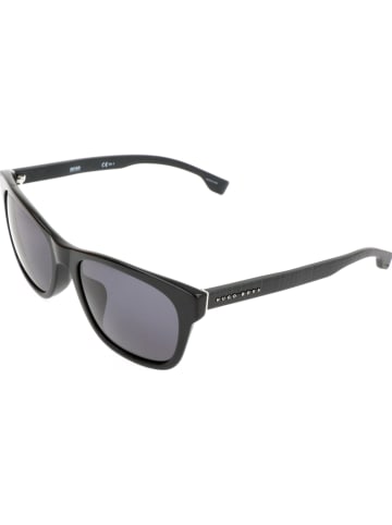 Hugo Boss Męskie okulary przecwsłoneczne w kolorze czarno-szarym