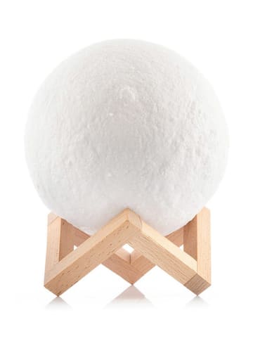 InnovaGoods Ledtafellamp wit - (H)18 x Ø 15 cm