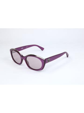 Moschino Damskie okulary przeciwsłoneczne w kolorze fioletowo-szarym