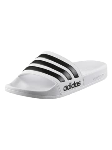 Adidas Buty kąpielowe "Adilette" w kolorze białym