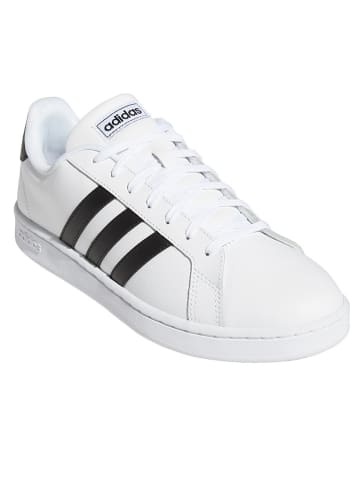 adidas Sneakersy "Grand Court" w kolorze białym
