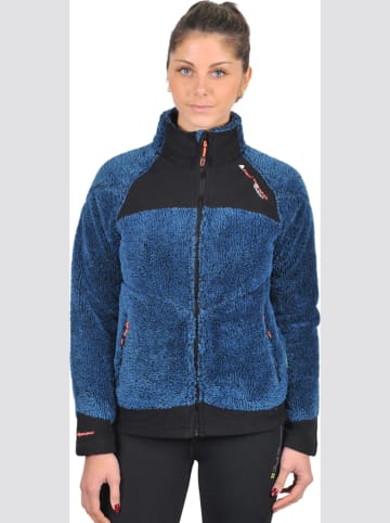 Peak Mountain Fleece vest blauw
