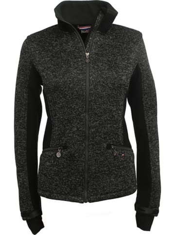 Peak Mountain Fleecejacke in Schwarz