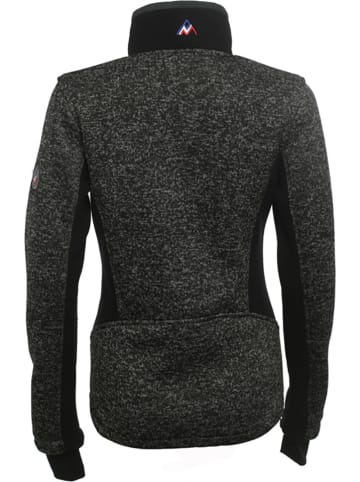 Peak Mountain Fleece vest zwart